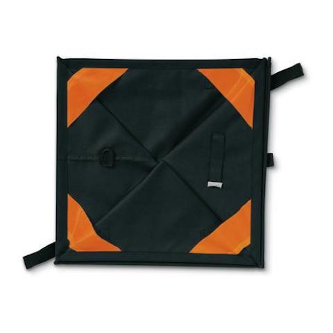 Throw Line Cube, Black/Orange