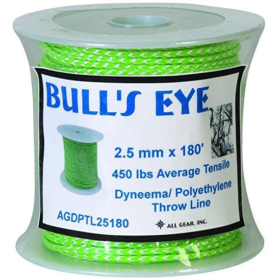 Weaver Arborist Bull's Eye Throw Line, 180', Green/White
