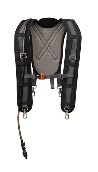 Weaver Arborist Deluxe Work Suspenders with Hydration Pack, Black