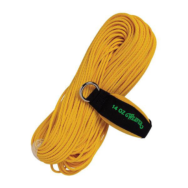 Weaver Arborist 14 oz Bullet Throw Weight with 150' Line, Black/Yellow