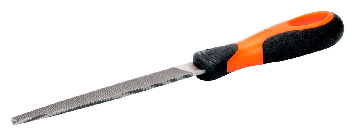 Bahco 10" Flat File and Handle Cut 1
