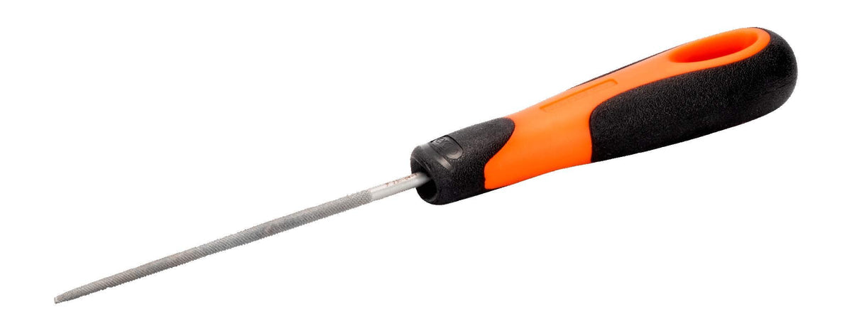 Bahco 10" Round with Handle Cut 2