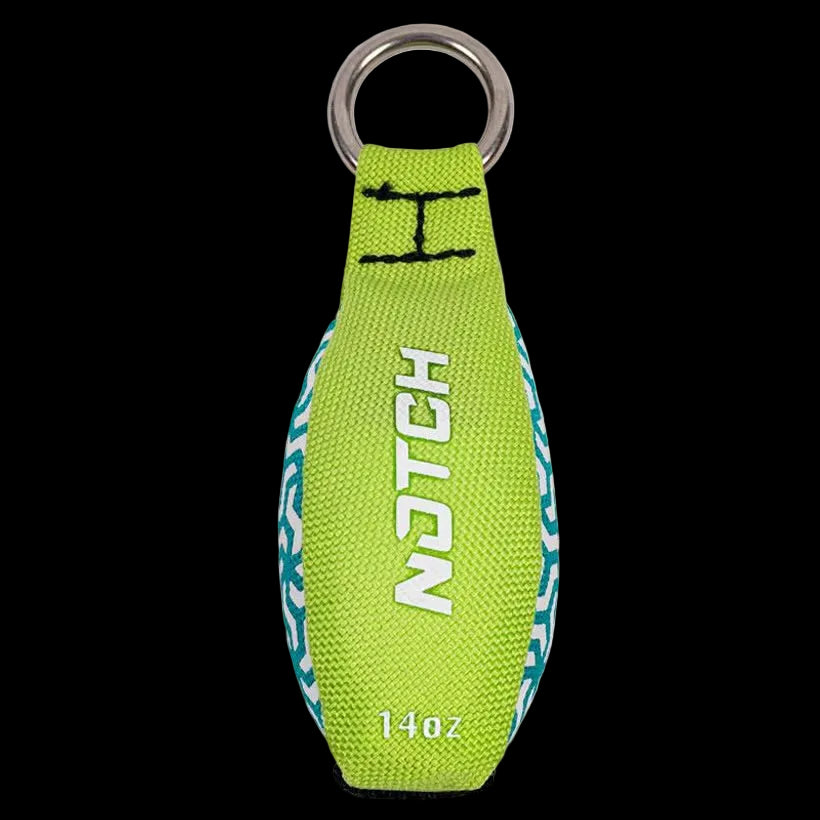 Notch 14 oz throw weight, green