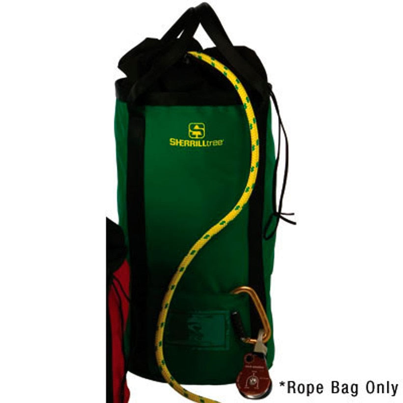 SherrillTree I.D. Rope Bag - Large 12" x 20" Green