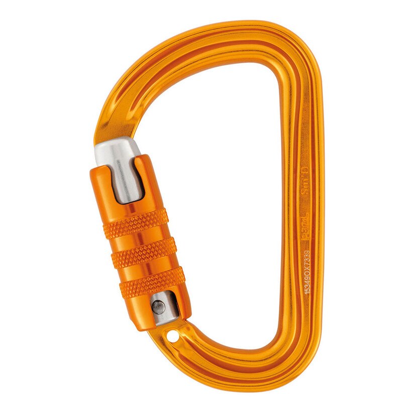 Petzl SM'D H-Frame Triact-Lock Carabiner, Black