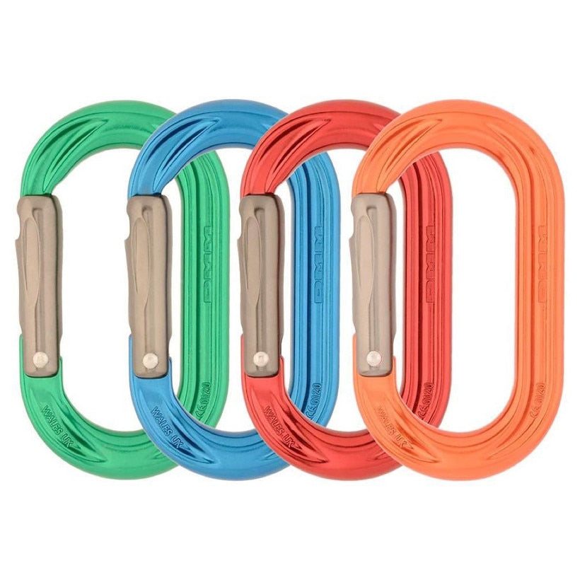 DMM PerfectO Straight Gate Carabiner, 4 Pack Assorted Colors