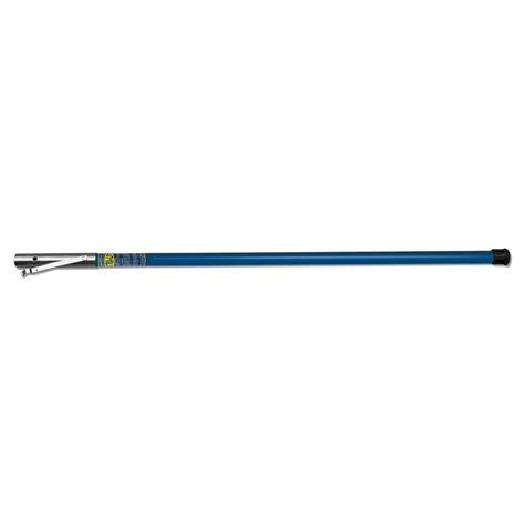 8’ Ultra-Lite Fiberglass mid pole w/ male and female ferrules- blue