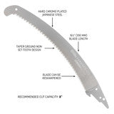 Silky Hayate 16-1/2~ (420mm) Replacement Blade for Aluminum Pole Saw