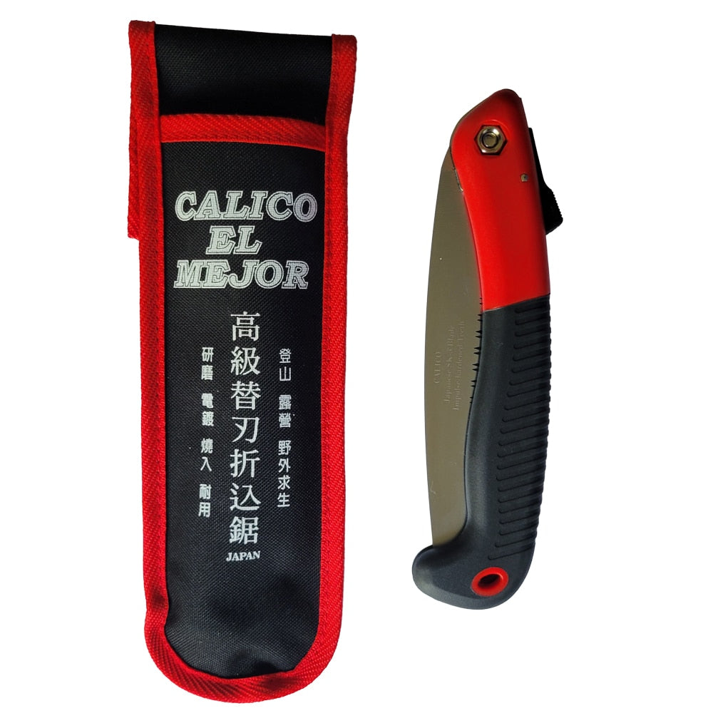 Calico El Mejor 7" Folding Saw with Nylon Scabbard