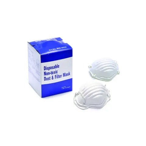 White Nuisance Dust Mask – 50 Pack | Lightweight Respiratory Protection SKU: 90-5020