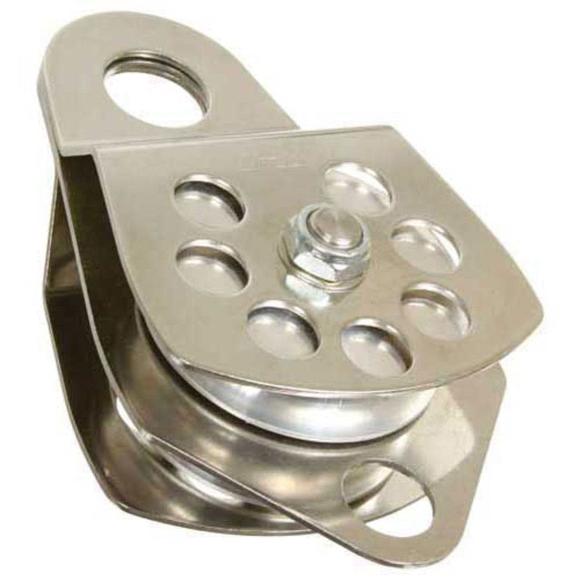 CMI RP105D Large Stainless Steel Double Pulley
