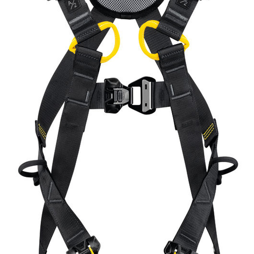 Petzl NEWTON FAST INTERNATIONAL Harness, Black/Yellow