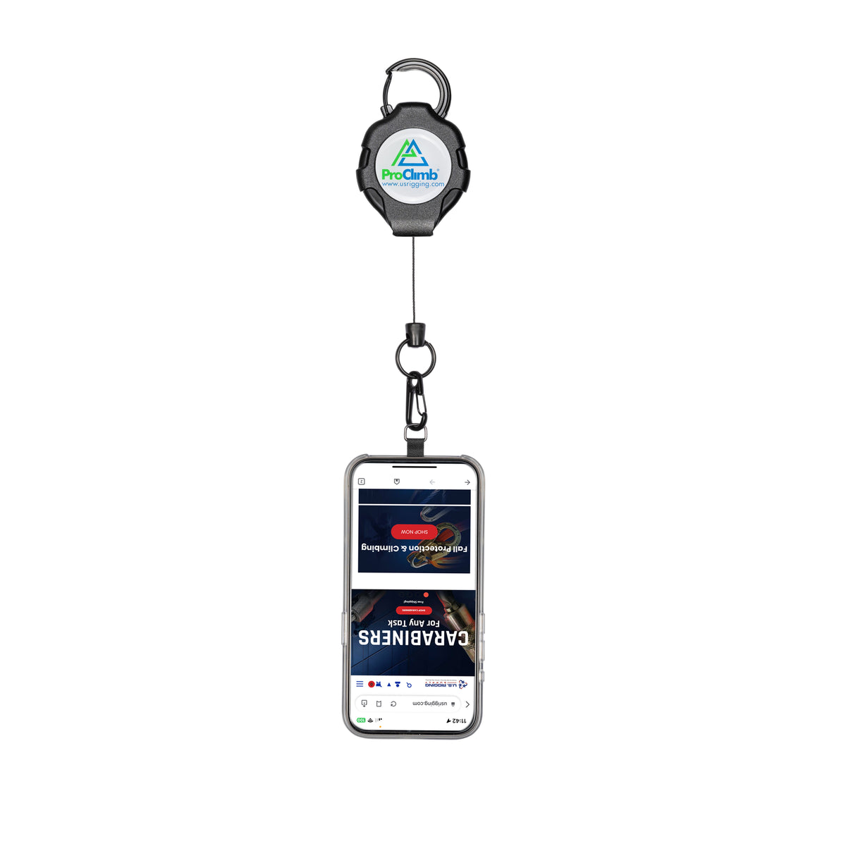 Pelican Self-Locking Retractable Phone Lanyard