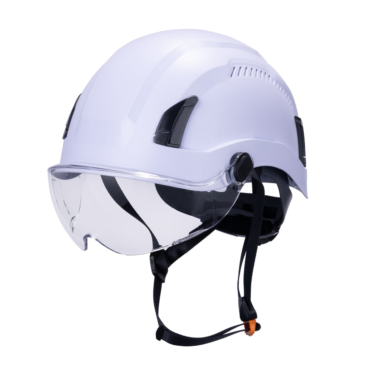 Land Helmets EcoPro Class E Helmet Visor Kit, White
