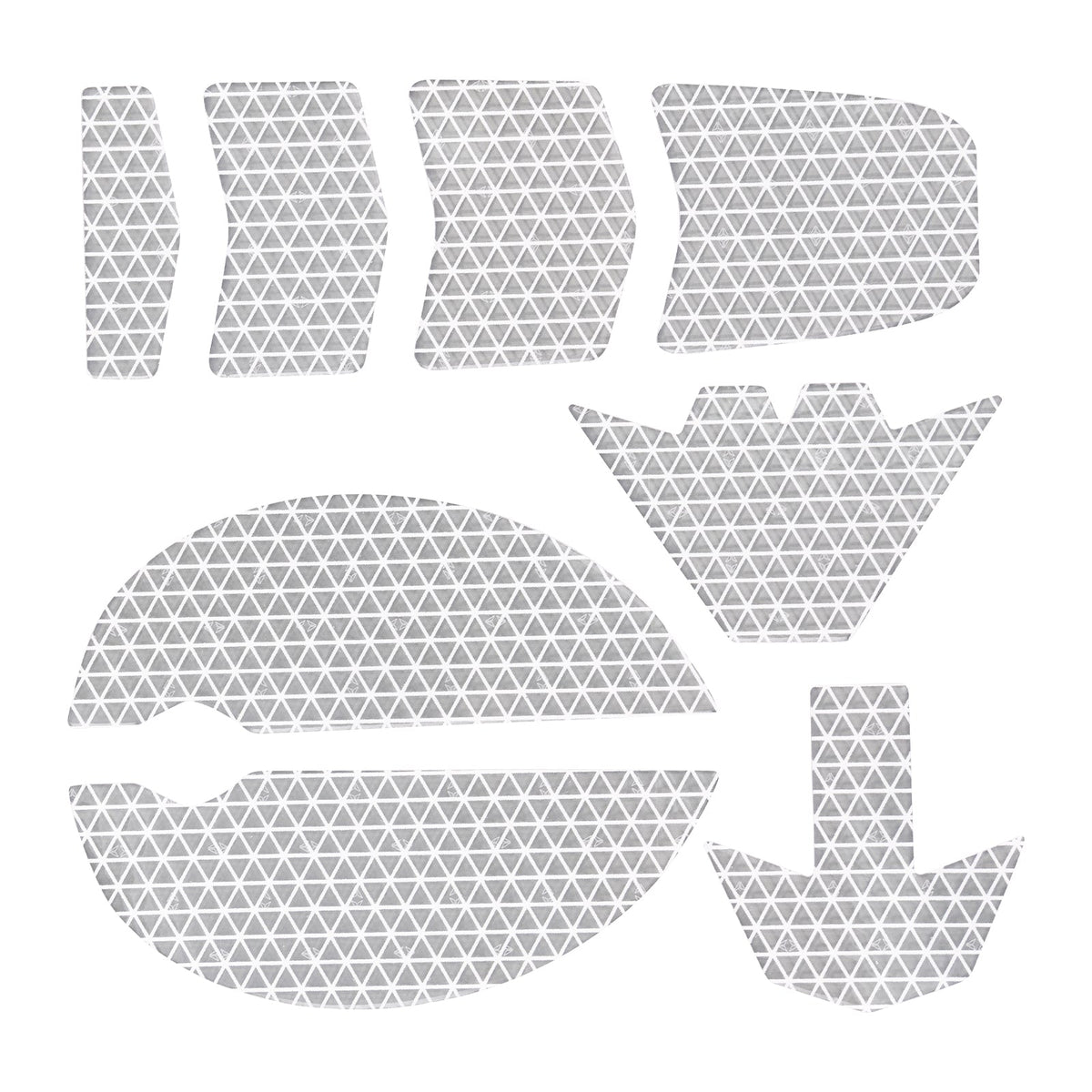 Land Helmets Hi-Viz Reflective Sticker Kit