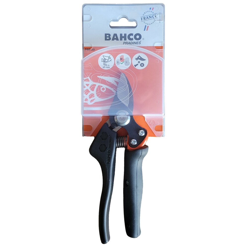 Bahco P8R-20 1/2" Rotating Handle Bypass Secateurs Carded