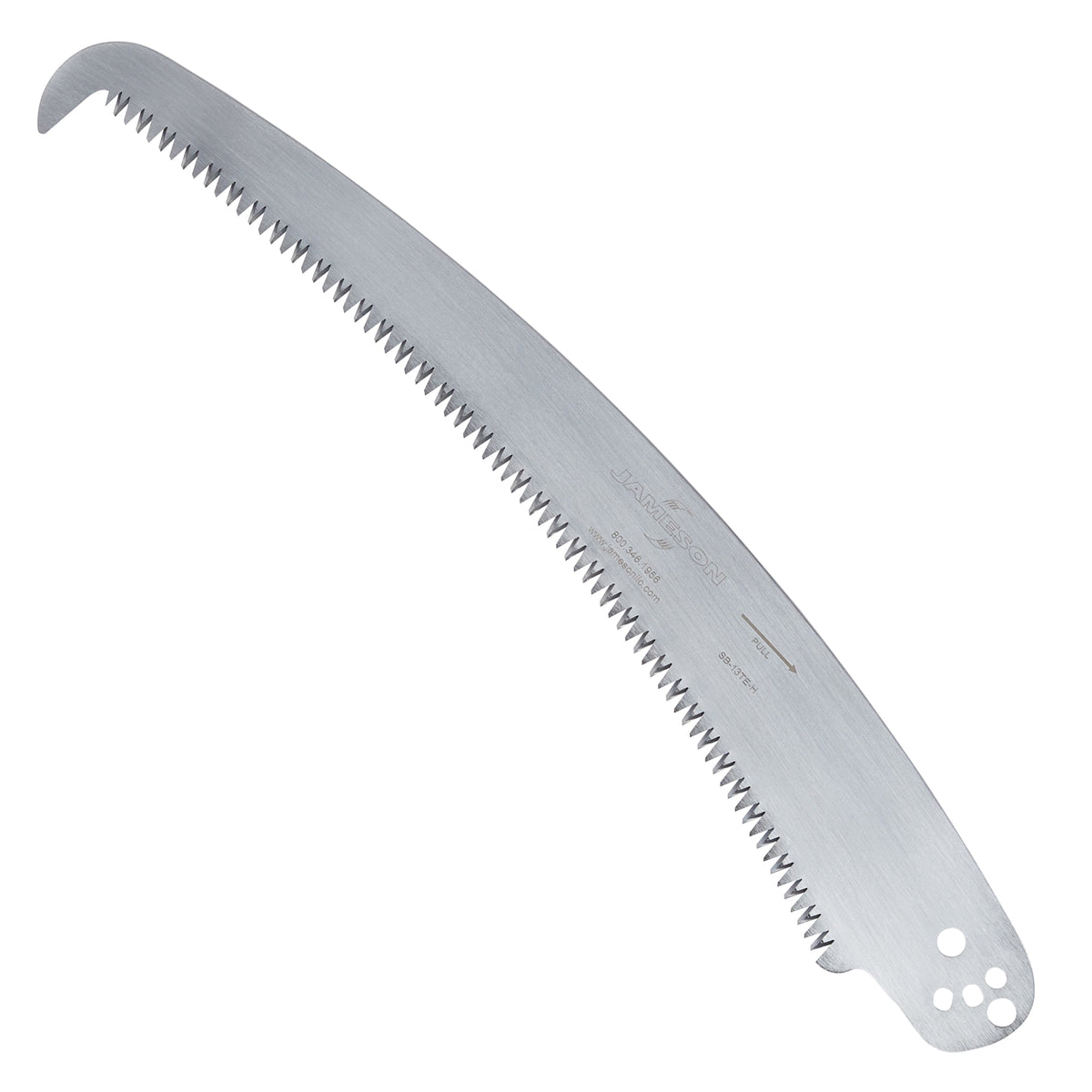 Jameson Barracuda Tri-Cut Pole Saw Blade with Hook, 13"