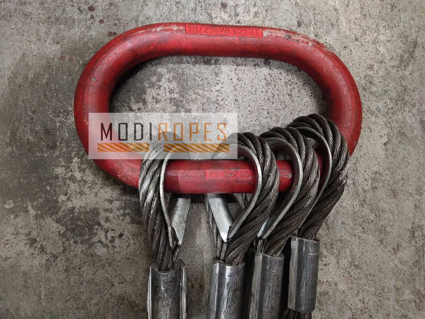 Notch Modified D steel carabiner (CE Certified)