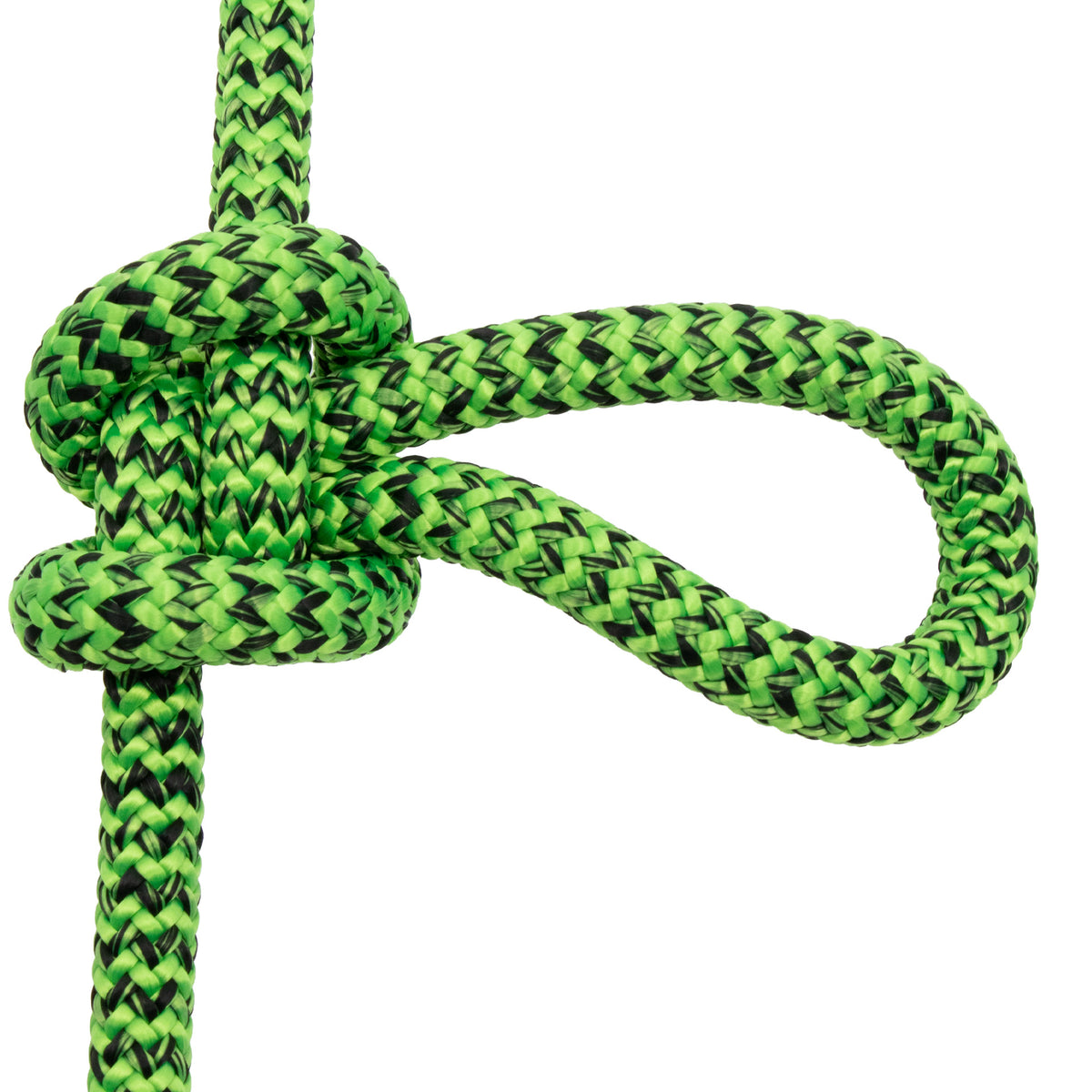 Midnight Ivy 11.7mm climbing rope - knot