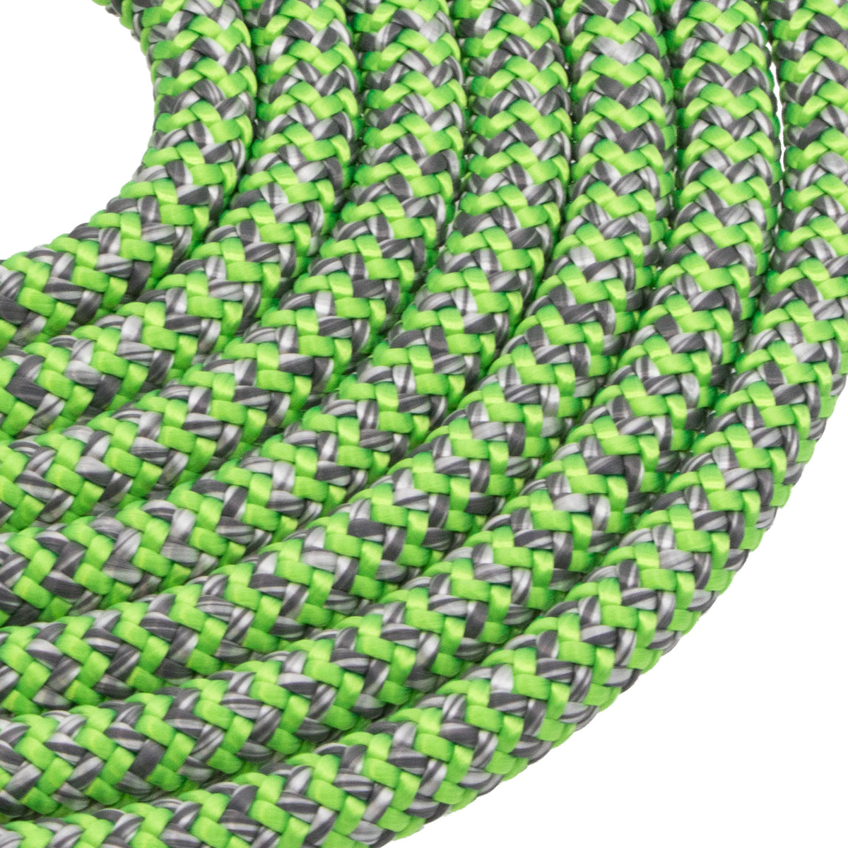 Silver Ivy 11.7mm climbing rope - coil