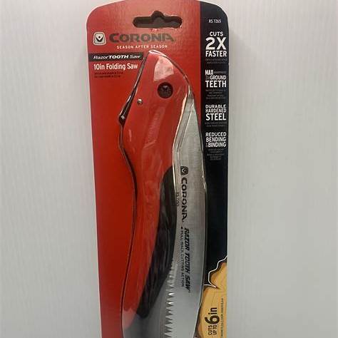 Corona RS7265 RazorTOOTH Folding Pruning Saw – 10-Inch Curved Blade