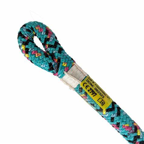 Sterling Scion 11.5mm x 120' Teal Tight Eye Splice | Professional Arborist Climbing Rope
