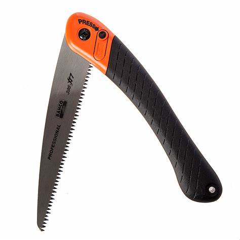 Bahco 396-HP Folding Pruning Saw | XT7 Blade | Professional Arborist Tool