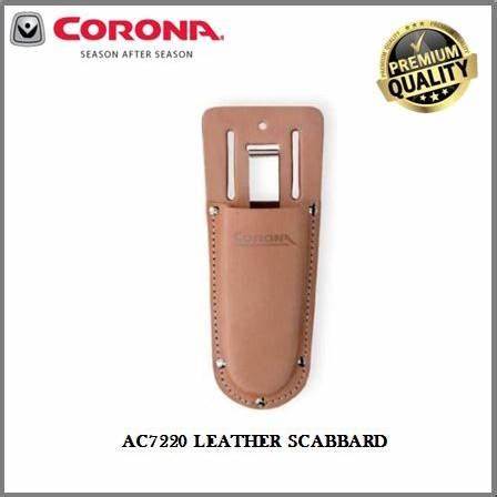 Corona AC7220 Leather Scabbard – 5-Inch Protective Holster