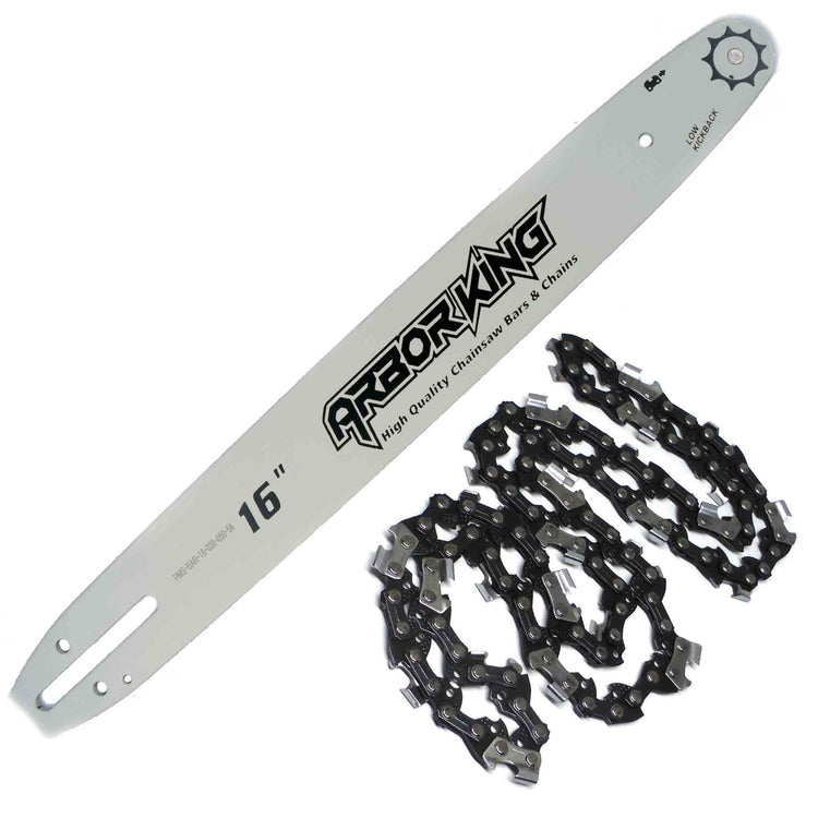 Notch 16" Pro Chainsaw Bar Husqvarna 3/8"LP 56DL .050G