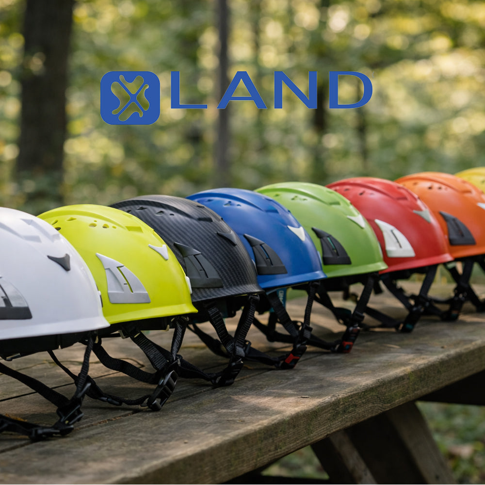 Land Helmets lineup