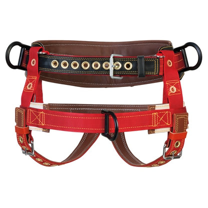 Weaver Arborist WLC-330 1FD Extra-Wide Saddle with 2" Leg Straps