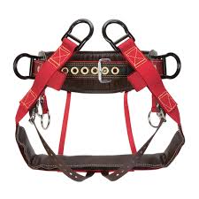 Weaver Arborist WLC-390 4D Extra-Wide Batten Seat Saddle with 1" Leg Straps