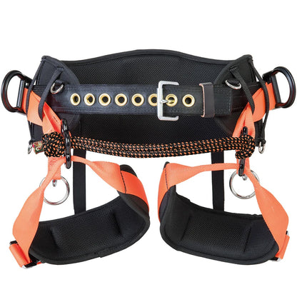 Weaver Arborist WLC-760 Rope Bridge Padded Leg Saddle with Rigging Plate