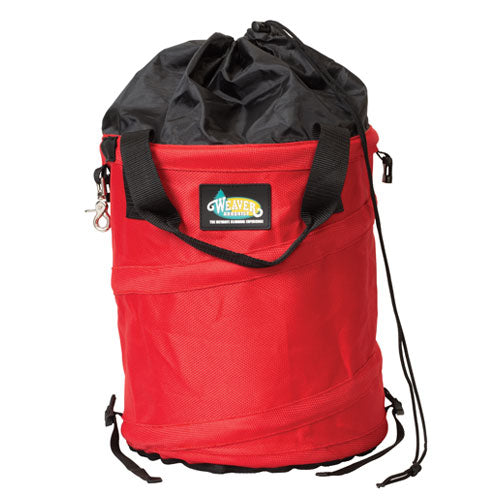 Weaver Arborist Collapsible Basic Rope Bag, Red