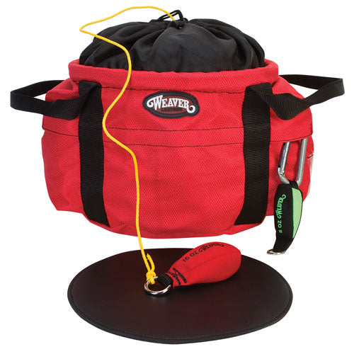 Weaver Arborist Throw Line Bucket Bag, Red