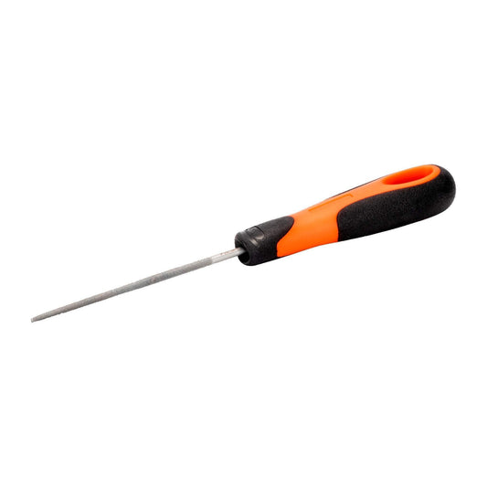 Bahco 10" Round with Handle Cut 2