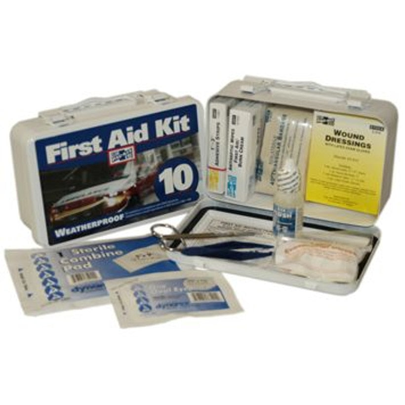Pac-Kit #10 Vehicle First Aid Kit, Steel Case