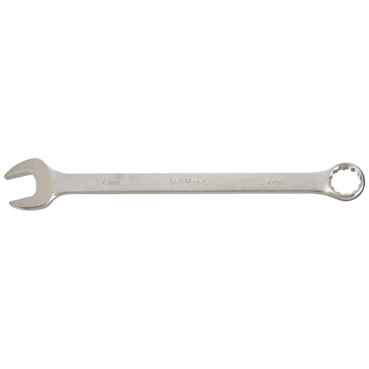 Williams 34mm Combo Wrench 12PT Satin