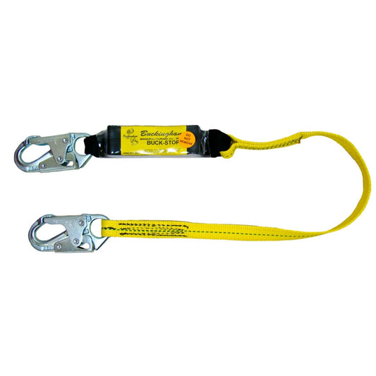 Buckingham Buck-Stop Deceleration Lanyard, 6'