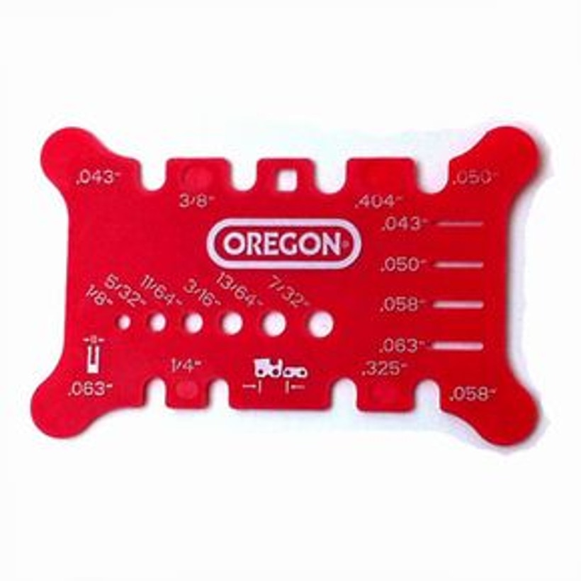 Oregon Bar and Chain Measuring Tool
