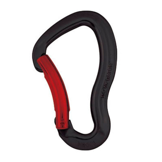ISC Bent Gate Aluminum Utility Carabiner