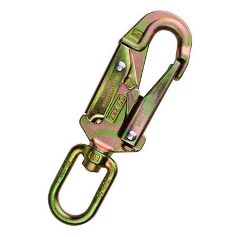 Notch Locking Steel Swivel Snap Hook