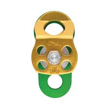 Double Micro Block Pulley with Aluminum Sheave
