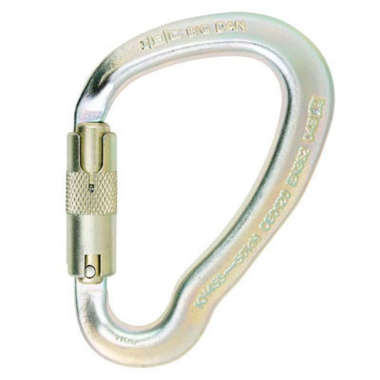 ISC Steel Arborist Carabiner, Auto Locking