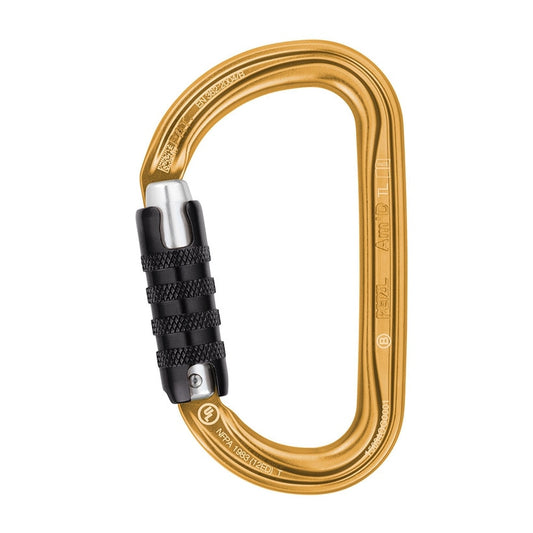 Petzl Carabiner AM'D Tri Act Gold 28