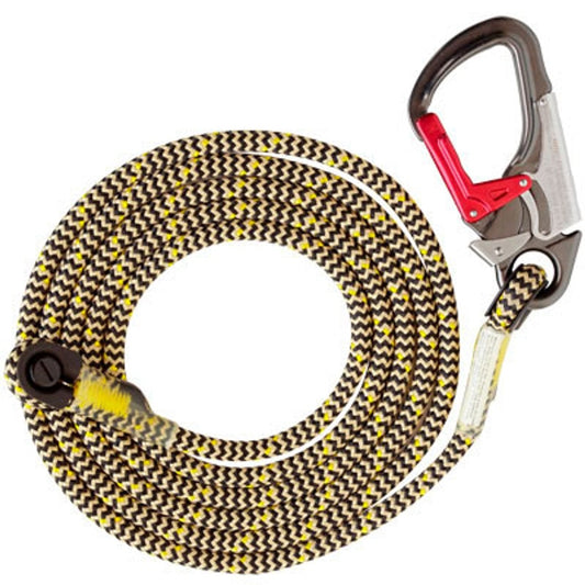 Rope Logic Bee Line Flipline with ISC Aluminum Snap, 10mm x 10'