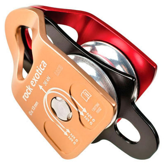 Rock Exotica Machined Rescue Pulley, 1.5" Double