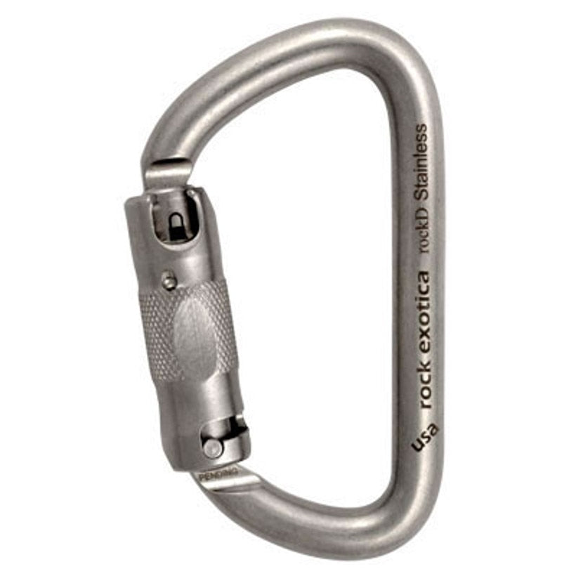 Rock Exotica rockD Stainless Steel Carabiner