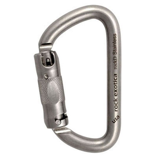 Rock Exotica rockD Stainless Steel Carabiner