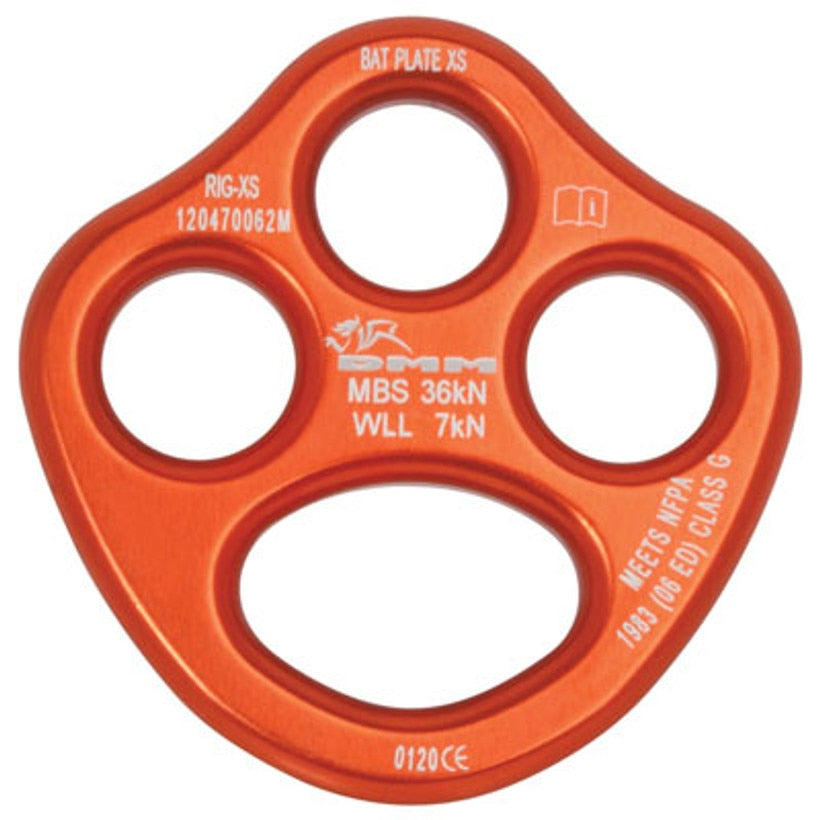 DMM X-Small Bat Rigging Plate, Orange